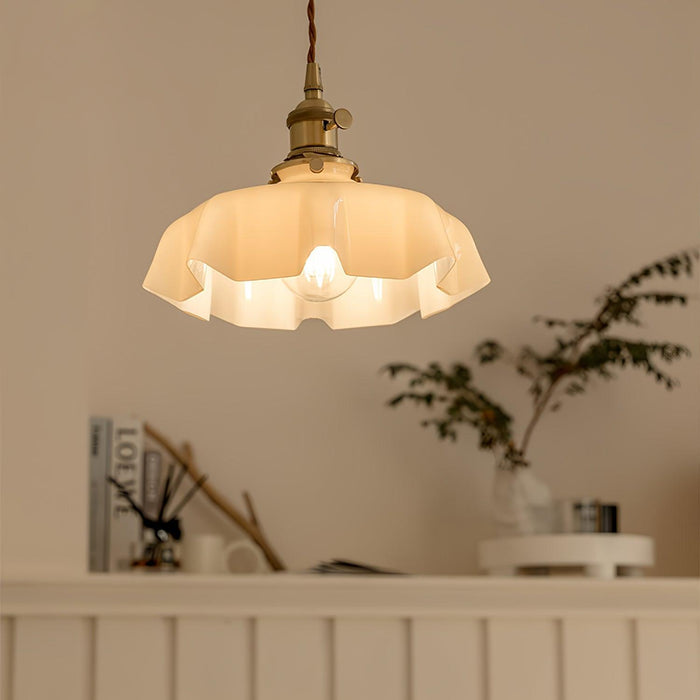 French Flower Pendant Swag Light-DWHOME