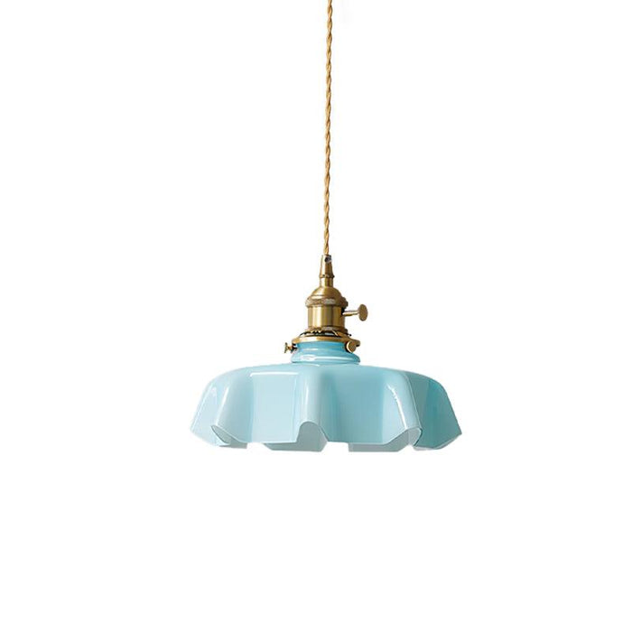 French Flower Pendant Swag Light-DWHOME