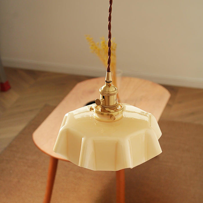 French Flower Pendant Swag Light-DWHOME
