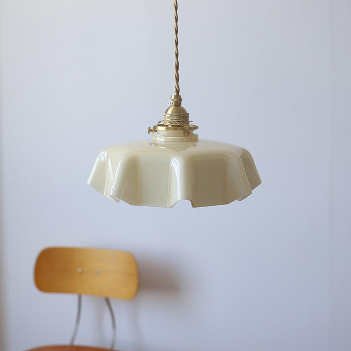 French Flower Pendant Swag Light-DWHOME