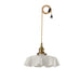 French Flower Pendant Swag Light-DWHOME