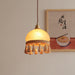 French Tassels Brass Pendant Light-DWHOME