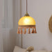 French Tassels Brass Pendant Light-DWHOME