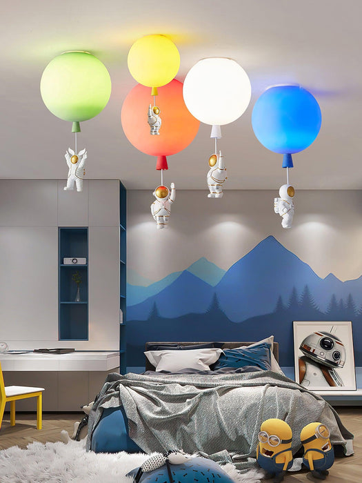 Frosted Balloon Ceiling Light-DWHOME