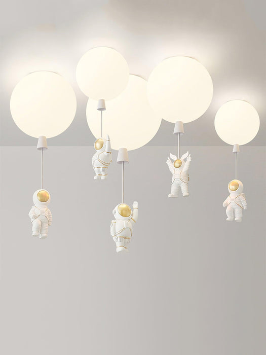 Frosted Balloon Ceiling Light-DWHOME