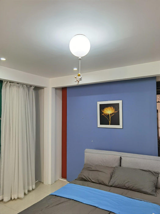 Frosted Balloon Ceiling Light-DWHOME