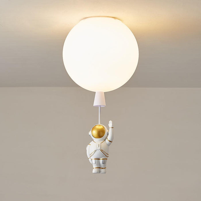 Frosted Balloon Ceiling Light-DWHOME