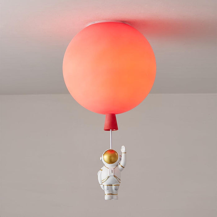 Frosted Balloon Ceiling Light-DWHOME