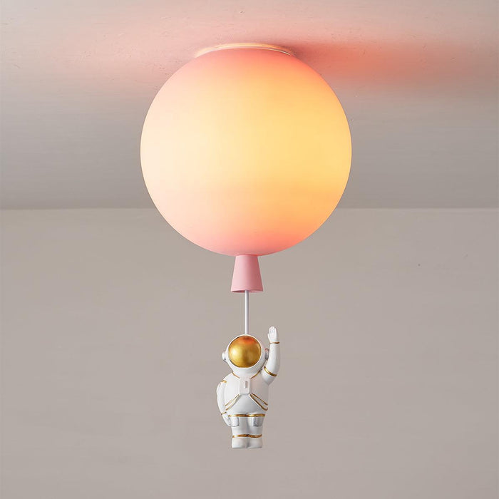 Frosted Balloon Ceiling Light-DWHOME