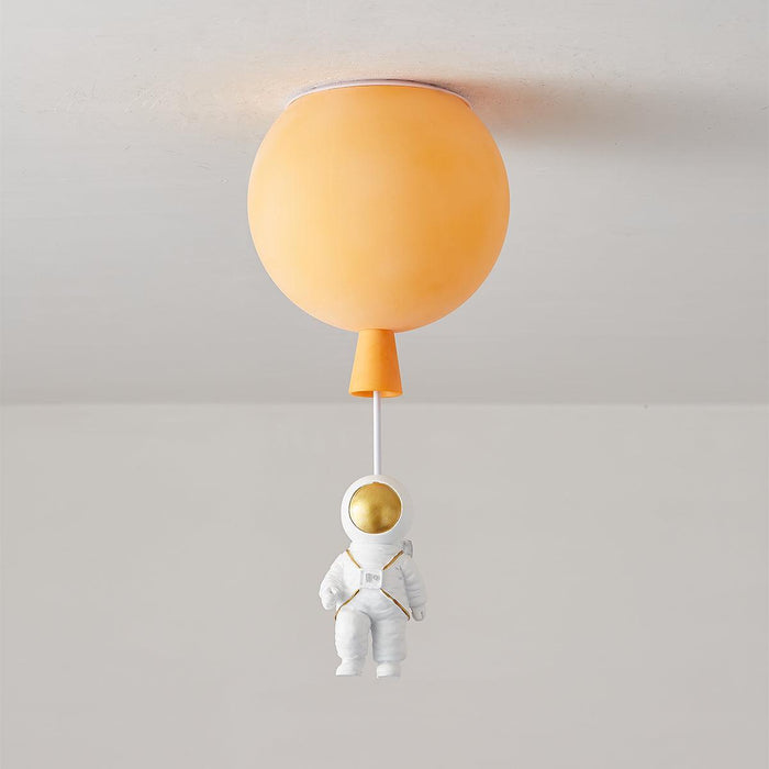 Frosted Balloon Ceiling Light-DWHOME