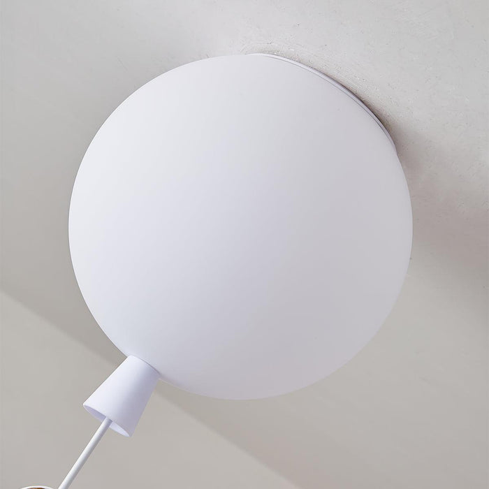 Frosted Balloon Ceiling Light-DWHOME