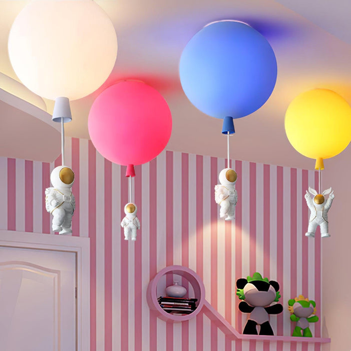 Frosted Balloon Ceiling Light-DWHOME