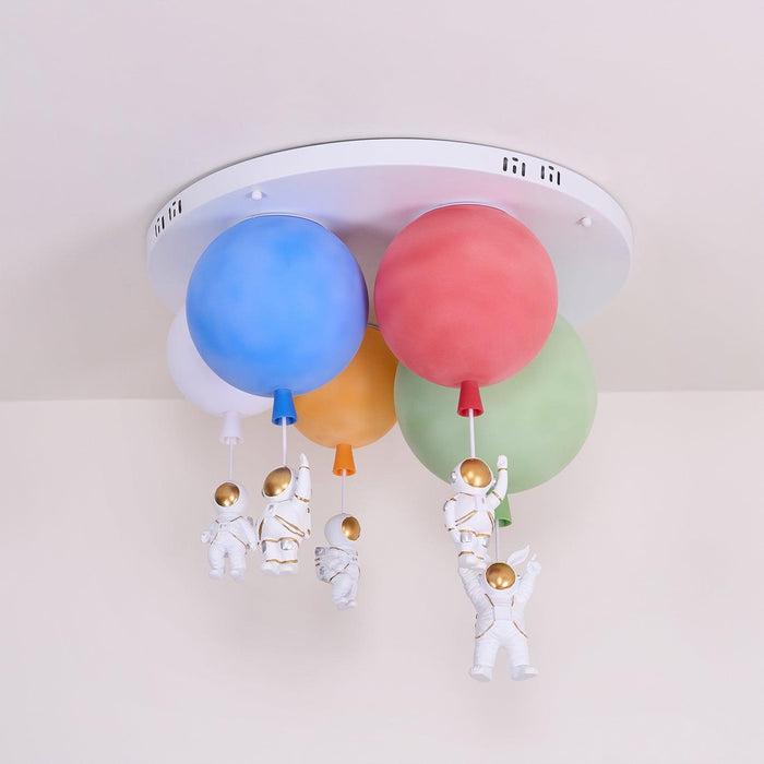 Frosted Balloon Combination Ceiling Lamp-DWHOME