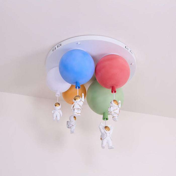 Frosted Balloon Combination Ceiling Lamp-DWHOME