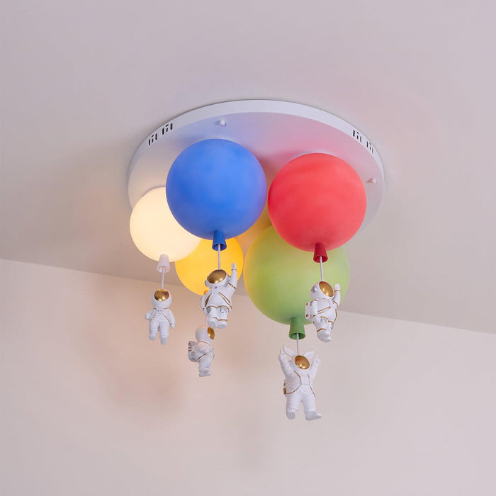 Frosted Balloon Combination Ceiling Lamp-DWHOME