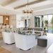 Frosted Crystal Bead Chandelier-DWHOME
