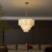 Frosted Murano Cascade Chandelier-DWHOME