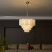 Frosted Murano Cascade Chandelier-DWHOME