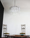 Petals White Murano Chandelier-DWHOME