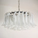 Petals White Murano Chandelier-DWHOME