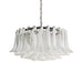 Petals White Murano Chandelier-DWHOME