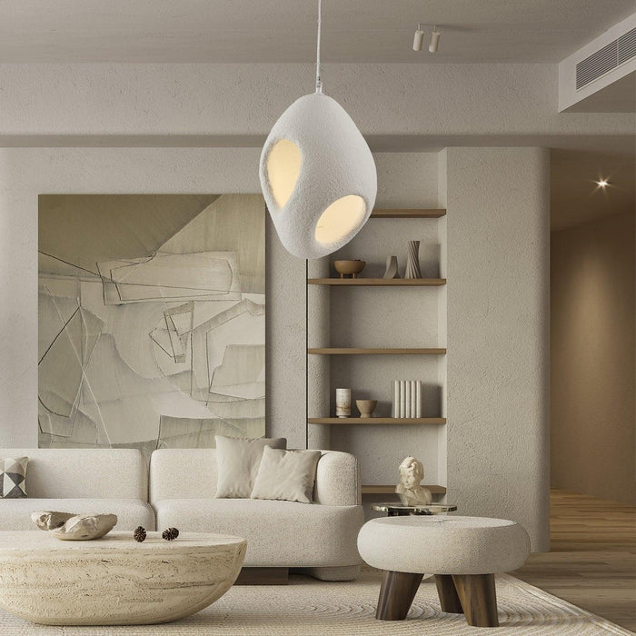 Lampe suspendue sculpturale Japandi - DWHOME