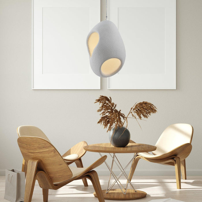 Lampe suspendue sculpturale Japandi - DWHOME
