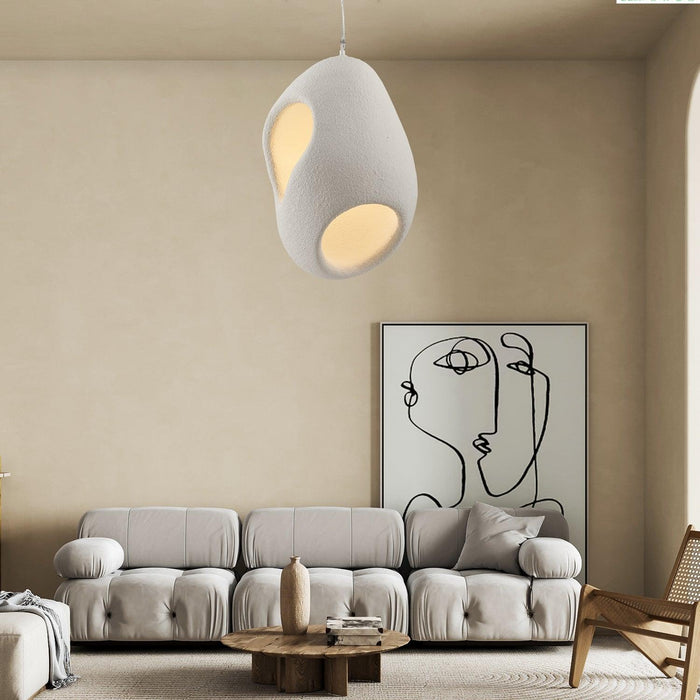 Lampe suspendue sculpturale Japandi - DWHOME