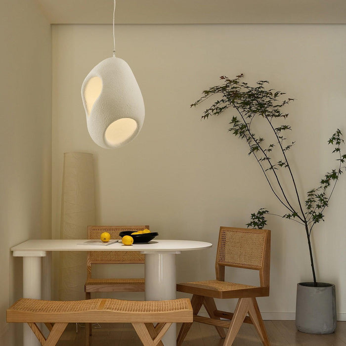 Lampe suspendue sculpturale Japandi - DWHOME