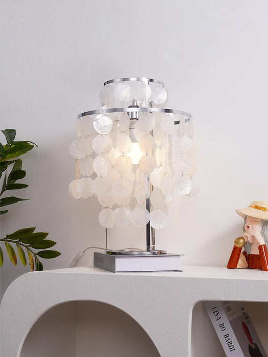 Round Shell Table Lamp - DWHOME