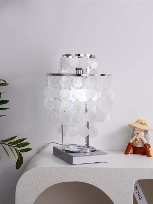 Round Shell Table Lamp - DWHOME