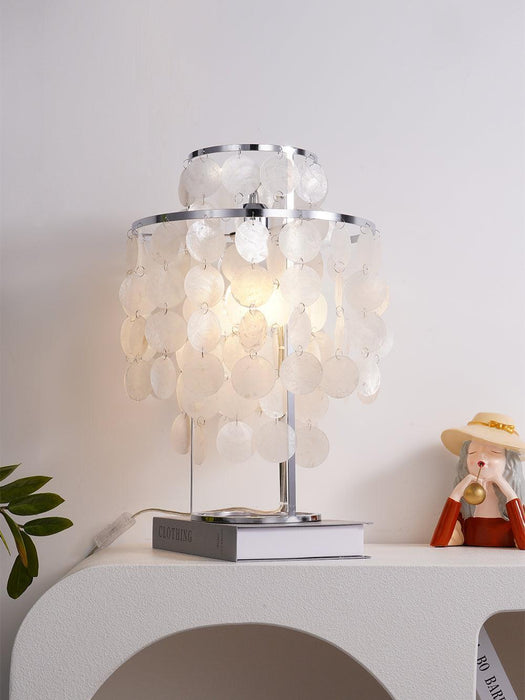 Round Shell Table Lamp - DWHOME