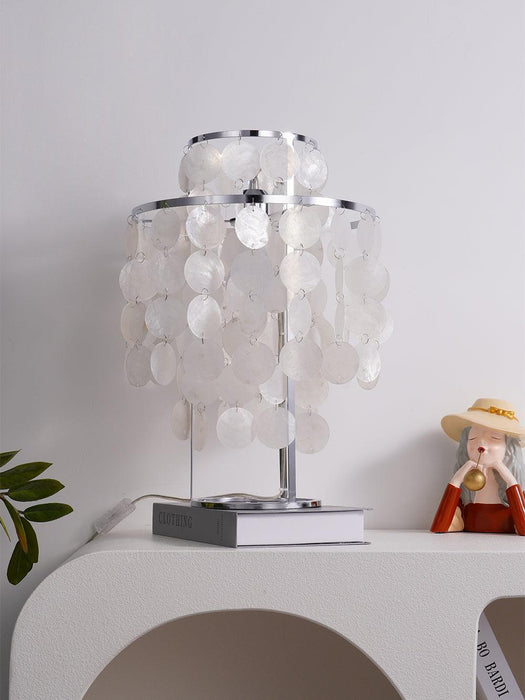 Round Shell Table Lamp - DWHOME