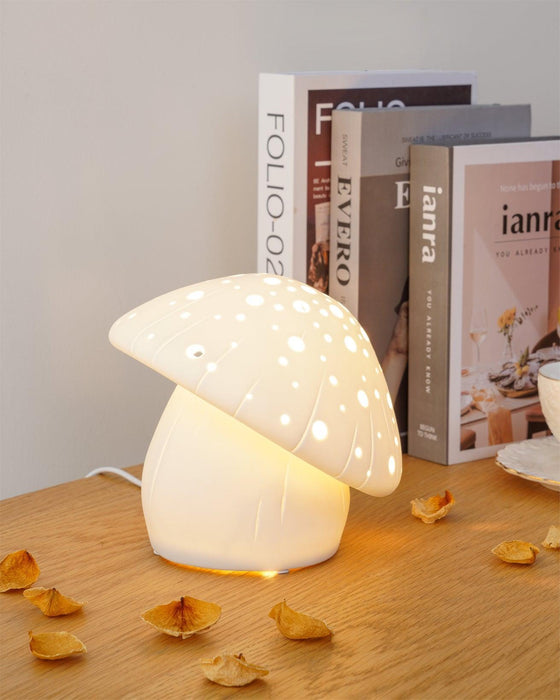 Fungo White Table Lamp - DWHOME