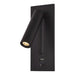 Black Bedside USB Wall Light - DWHOME