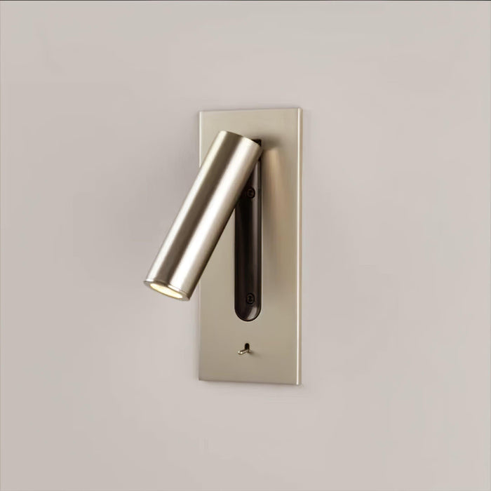 Black Bedside USB Wall Light - DWHOME