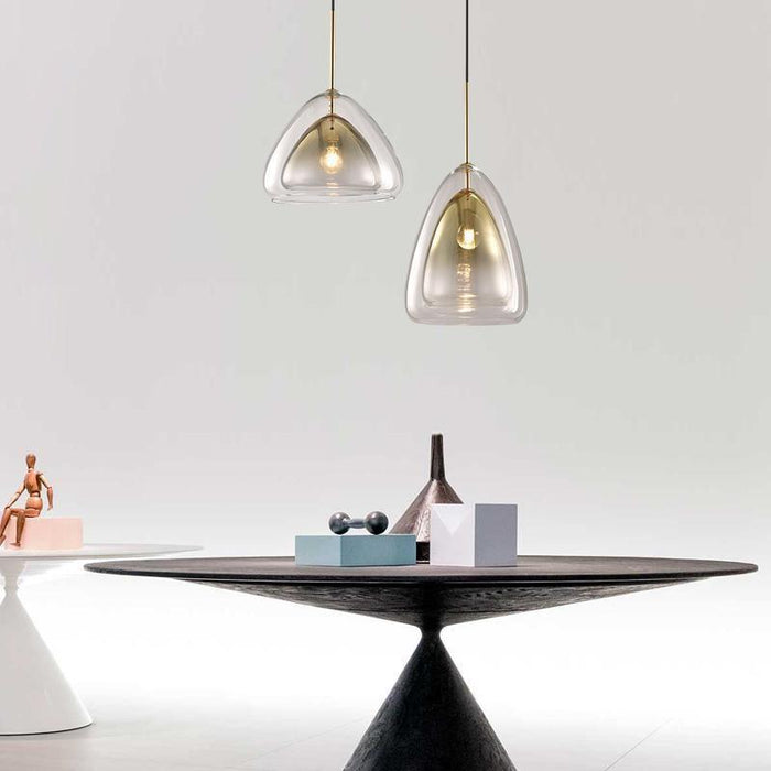 Plafonnier futuriste en verre - DWHOME