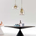 Plafonnier futuriste en verre - DWHOME