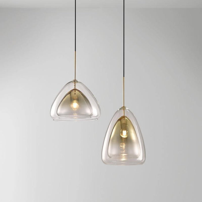 Plafonnier futuriste en verre - DWHOME