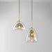 Plafonnier futuriste en verre - DWHOME