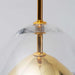 Plafonnier futuriste en verre - DWHOME