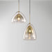 Plafonnier futuriste en verre - DWHOME