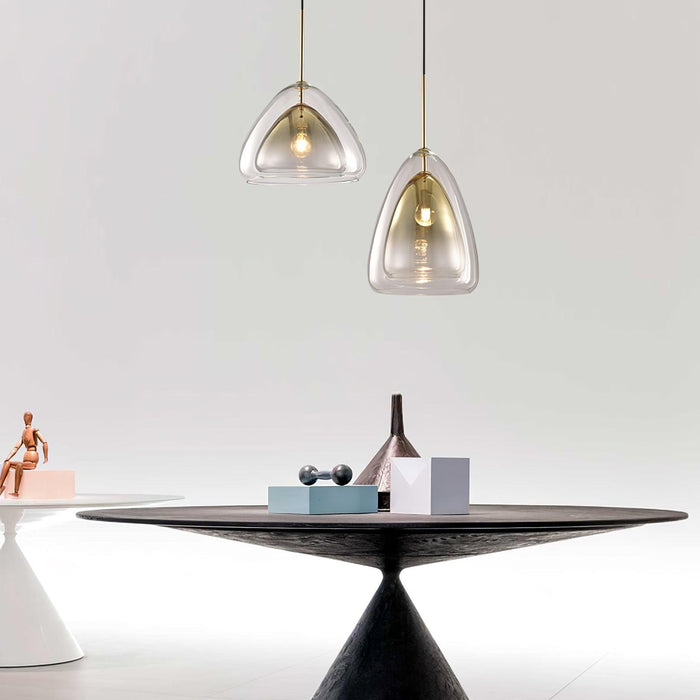 Plafonnier futuriste en verre - DWHOME