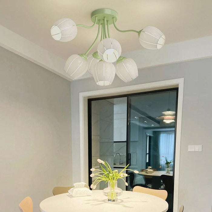 Garden Flower Ceiling Lamp-DWHOME