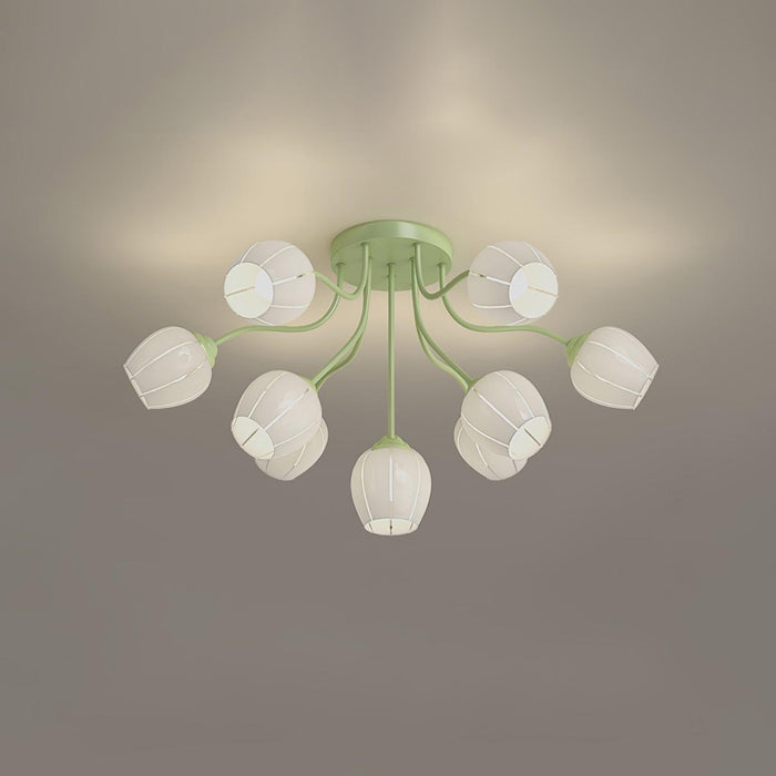 Garden Flower Ceiling Lamp-DWHOME
