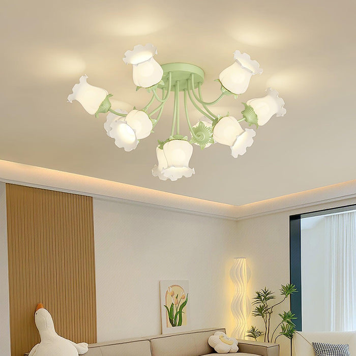 Garden Flower Ceiling Lamp-DWHOME