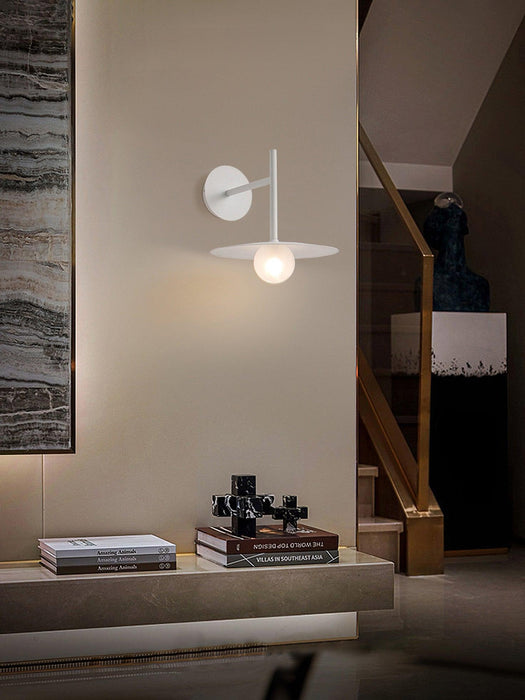Gea Iron Plug-In Wall Lamp-DWHOME
