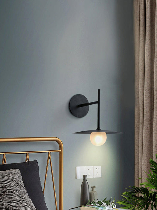 Gea Iron Plug-In Wall Lamp-DWHOME