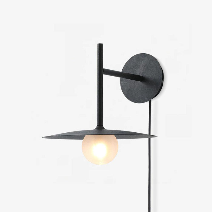 Gea Iron Plug-In Wall Lamp-DWHOME
