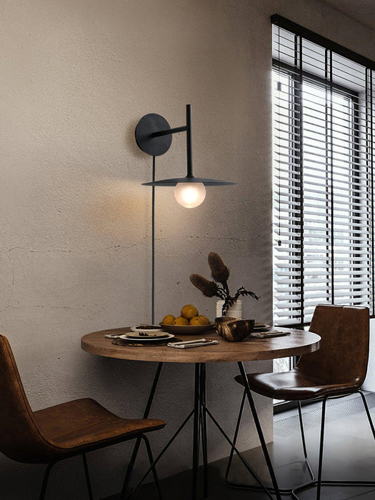 Gea Iron Plug-In Wall Lamp-DWHOME